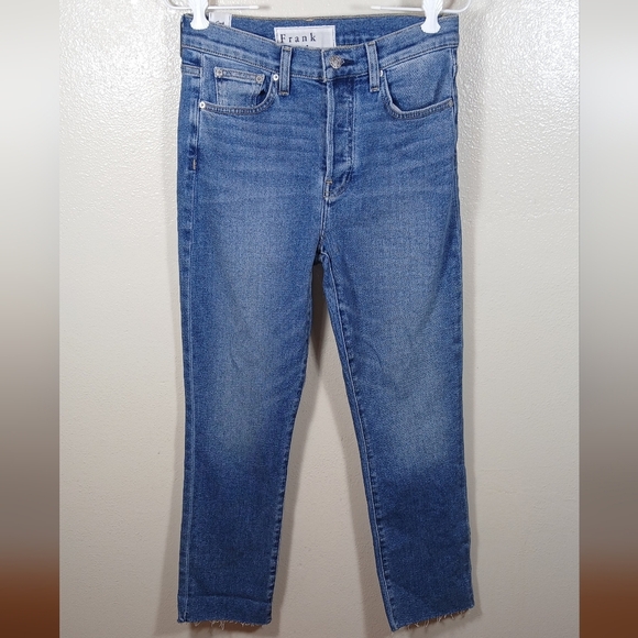 Frank & Eileen Everyday Cork Jean in Antique Blue Base Size 28 - Picture 14 of 15